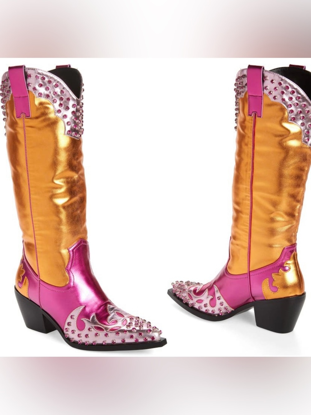 Rhinestone Boots